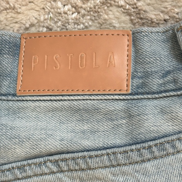 Pistola Blue Distressed Boyfriend Jeans EUC - Picture 13 of 14